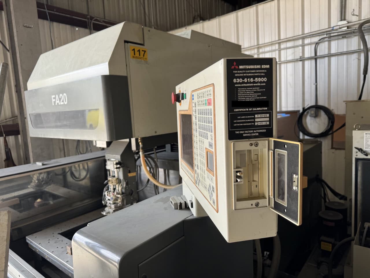 Mitsubishi FA20 Wire EDM, 2003 - Image 3