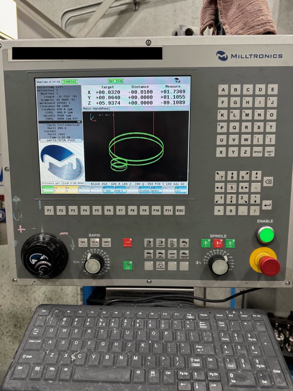 Milltronics MB20 CNC Toolroom Mill, 2015 - Image 3