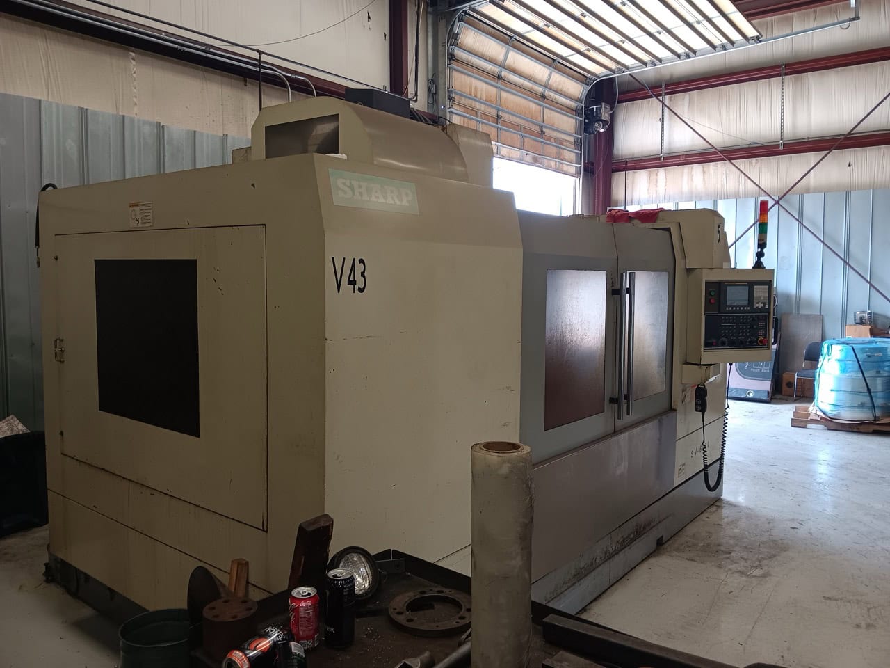 Sharp SV-6030, VMC, 2008 - w/ 4th Axis Rotary, CTS, 10,000 RPM Spindle, Box Way Machine, Under Power Inspection Ready - Image 3