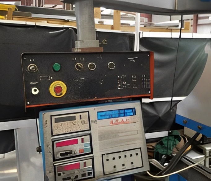135 Ton x 12' Atlantic HD135 -12-10 Hydraulic Press Brake, 1989 - ASAP CMC 255 Control - Image 3