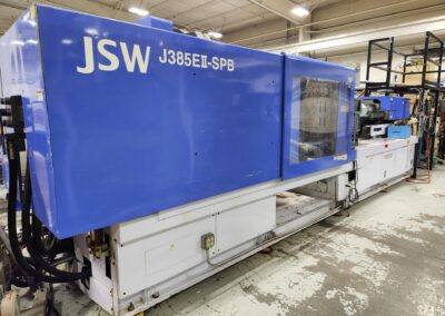 385 ton jsw j385eii-spb injection molding machine 1998