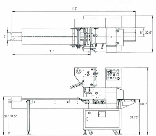 PAC FW400 Stainless Steel Flow Wrapper, 2020 - Image 4