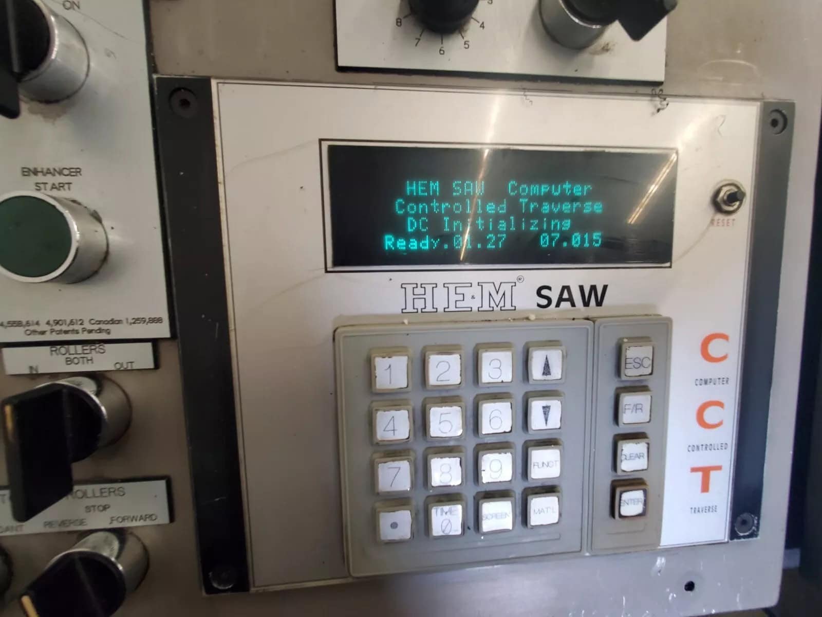 40" x 63" HEM DC-4063 Dual Column Semi Automatic Horizontal Bandsaw, 1996 - Image 3