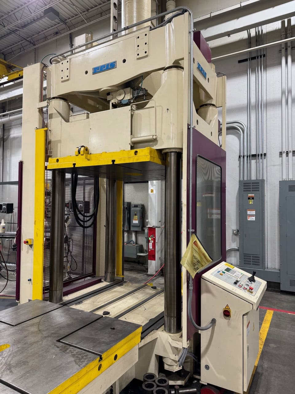 Reis TUS-130 110 Ton Fitting Press, 2004 - Image 4