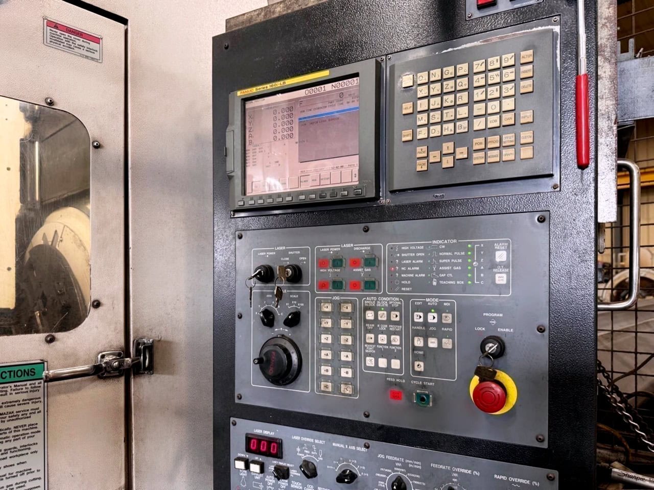 2,500 Watt Mazak Fabri Gear 300 Tube Laser, 2007- Recent Turbo Replacement - Image 3