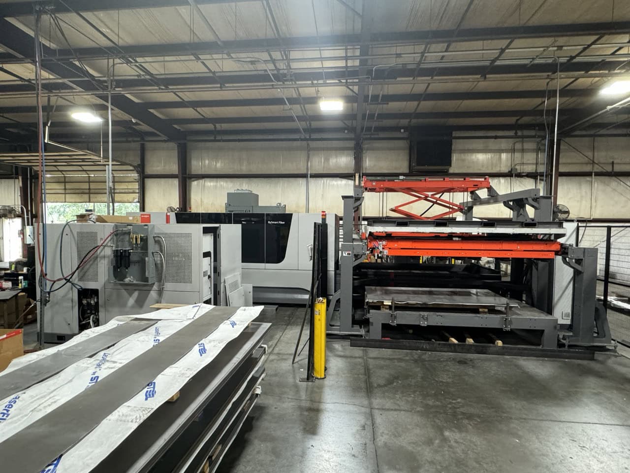 10,000 Watt Bystronic BySmart 3015 Fiber Laser, 2021 - W/ByTrans Extended Automation - Load Unload System , 5'x10' Table - Image 4