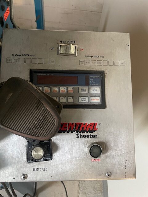 Rosenthal Sheet Master 60, 1993 - 60" Max Roll Width - Image 5