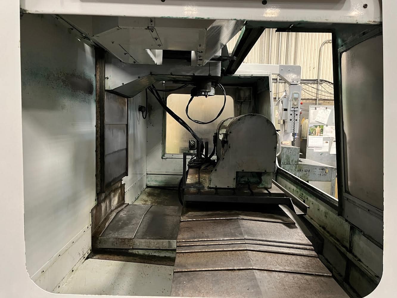 Haas VF-6B/40 CNC VMC, 2006 - TR310 Dual-Axis Trunnion Rotary Table - Image 5