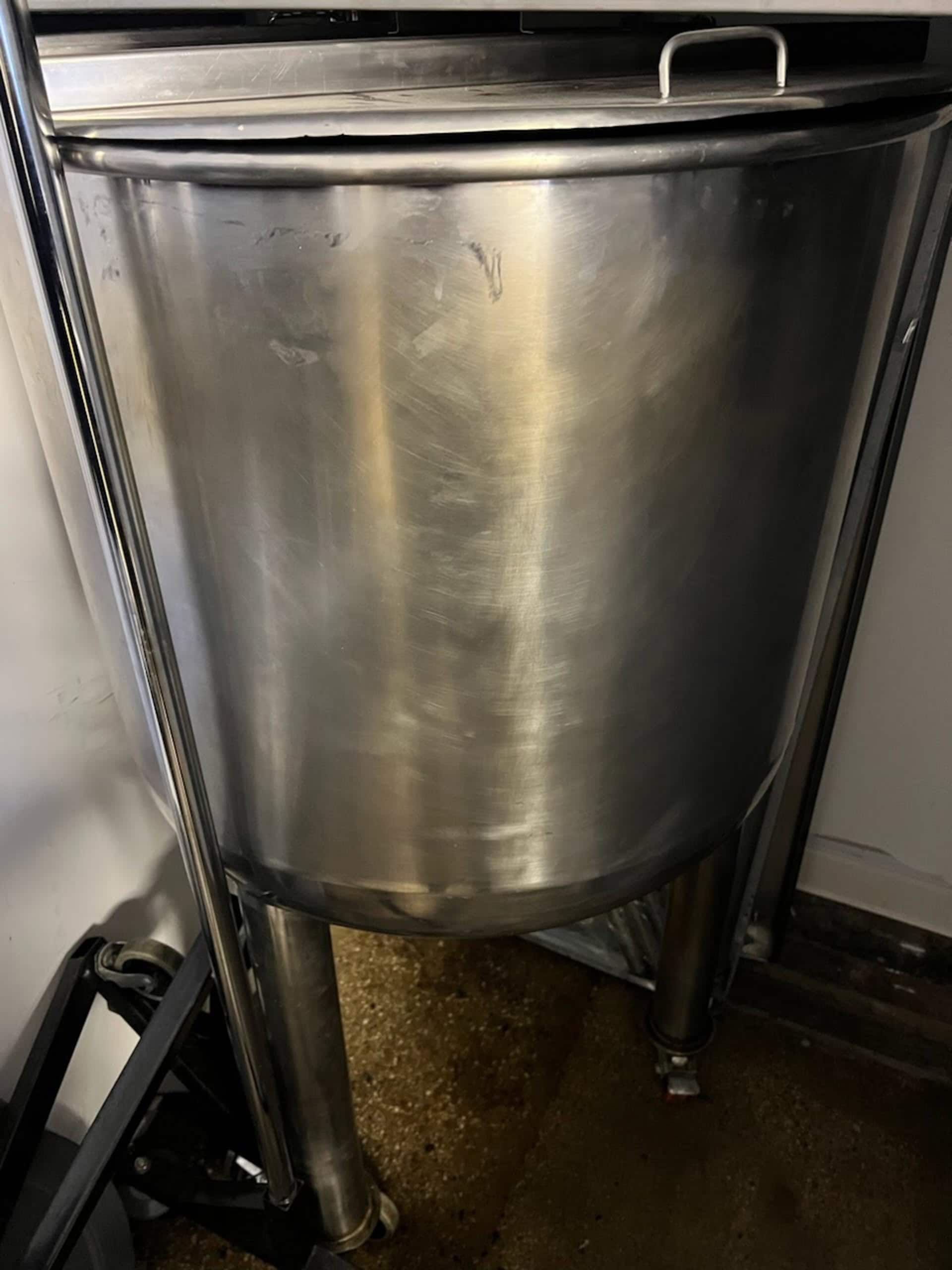 60 Gallon Stainless Steel Mixing Kettle with Heat Blanket - Image 5