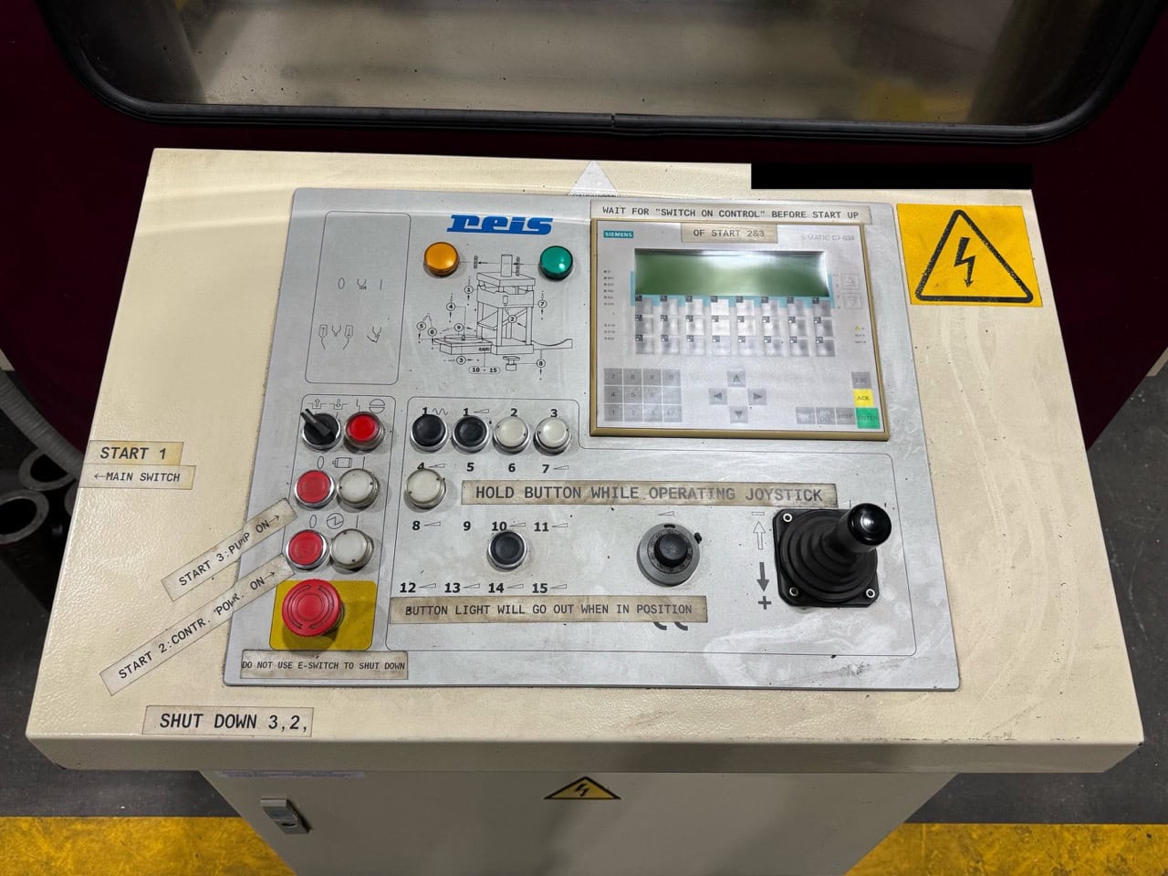 Reis TUS-130 110 Ton Fitting Press, 2004 - Image 5