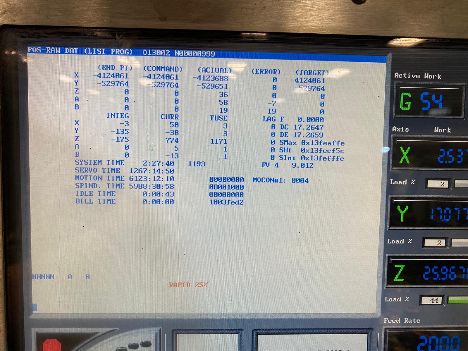 Haas VF-6B/40 CNC VMC, 2006 - TR310 Dual-Axis Trunnion Rotary Table - Image 6