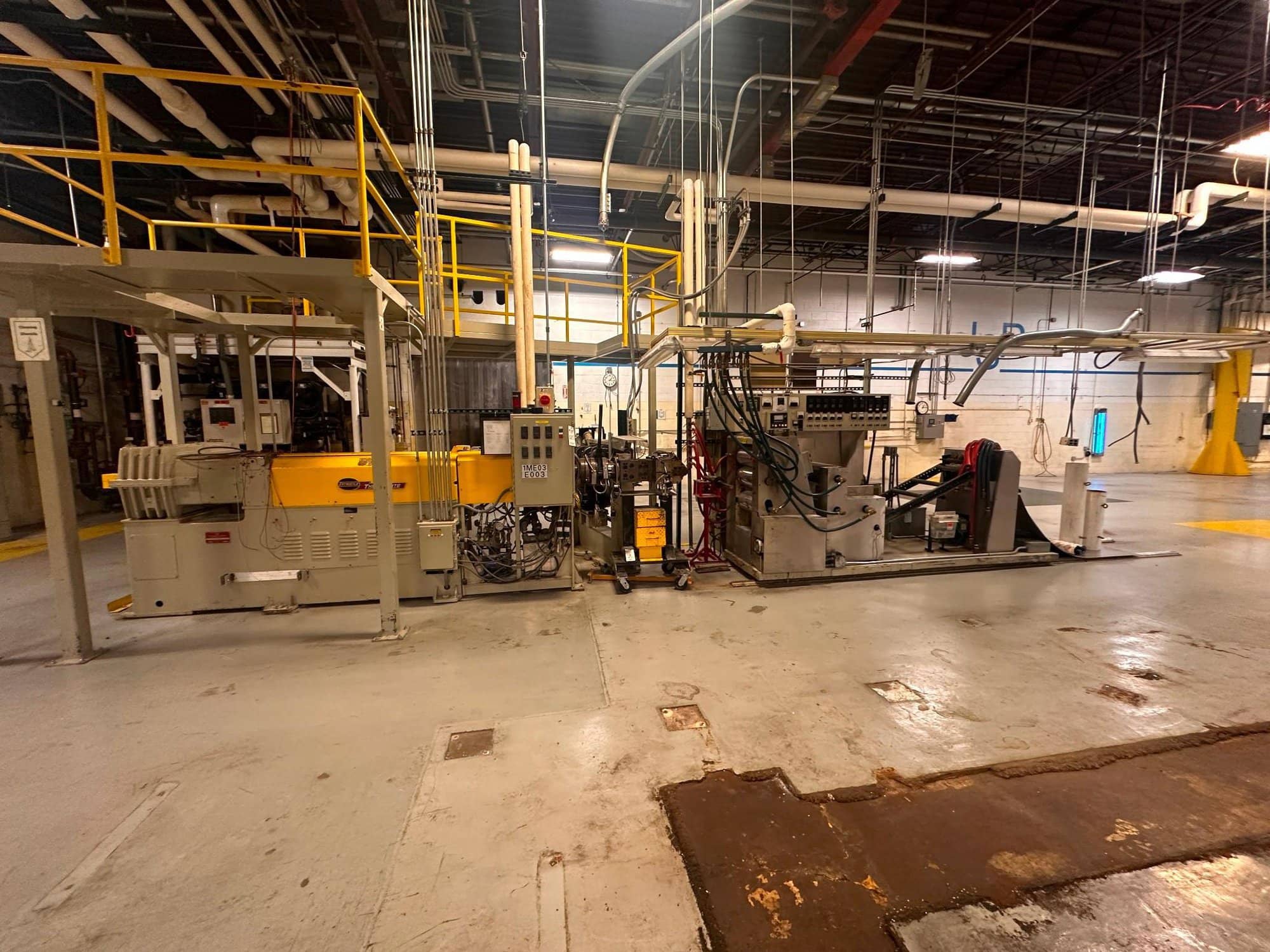 Entwistle Thermoflite 15 " Co-Extrusion Sheet Line