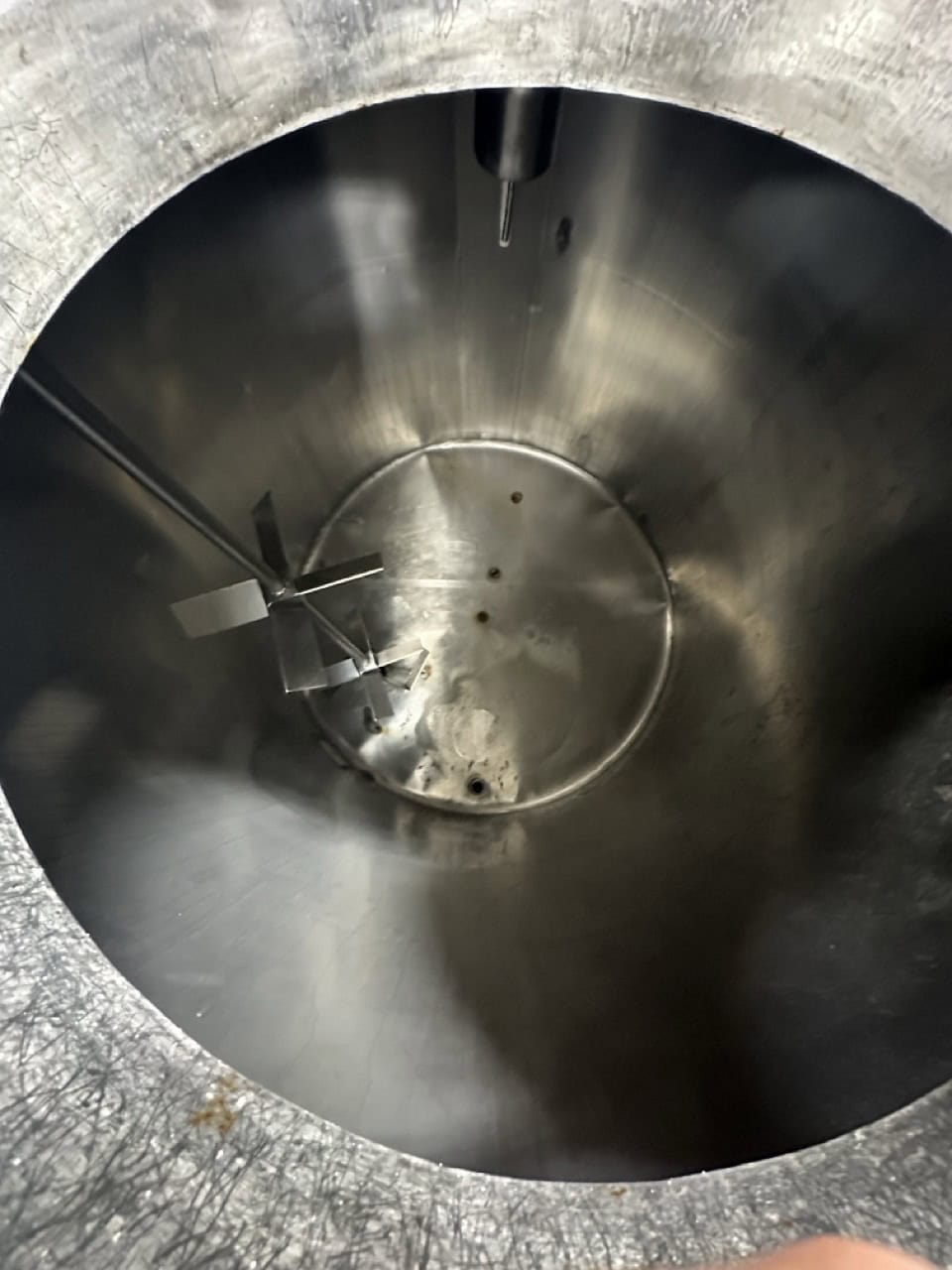Cherry Burrell 2000 Gallon Stainless Steel Tank w/Propeller Agitation - Image 7