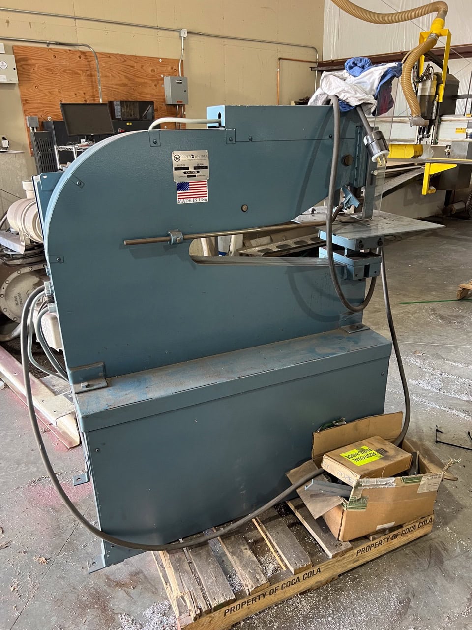 8 Ton Roper Whitney Model #134 Hydraulic Press, 2020 - Tooling Included - Image 9