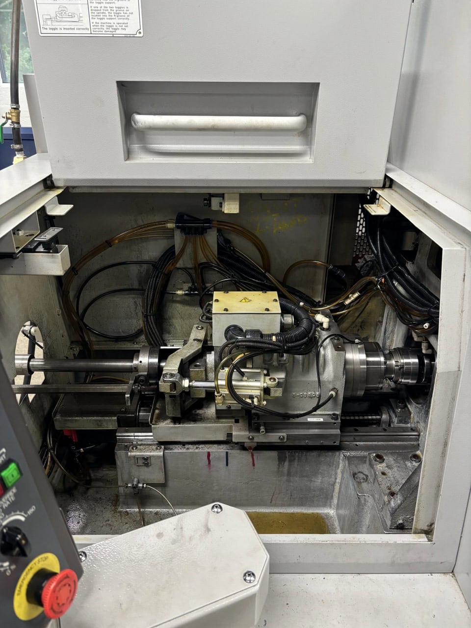 Tsugami S206 CNC Swiss Screw Machine, 2010 - Bar Feeder, Mist Collector, Live Tools - Image 9