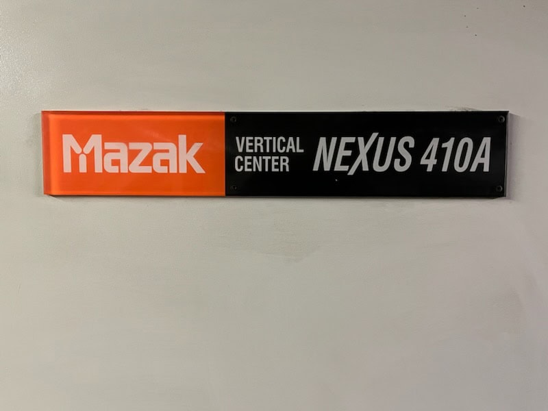 Mazak Nexus 410A VMC, 2006 - 4th Axis Rotary, Through Spindle Coolant, Tooling, Chip Auger, Tool Probe, Low Hours - Image 11