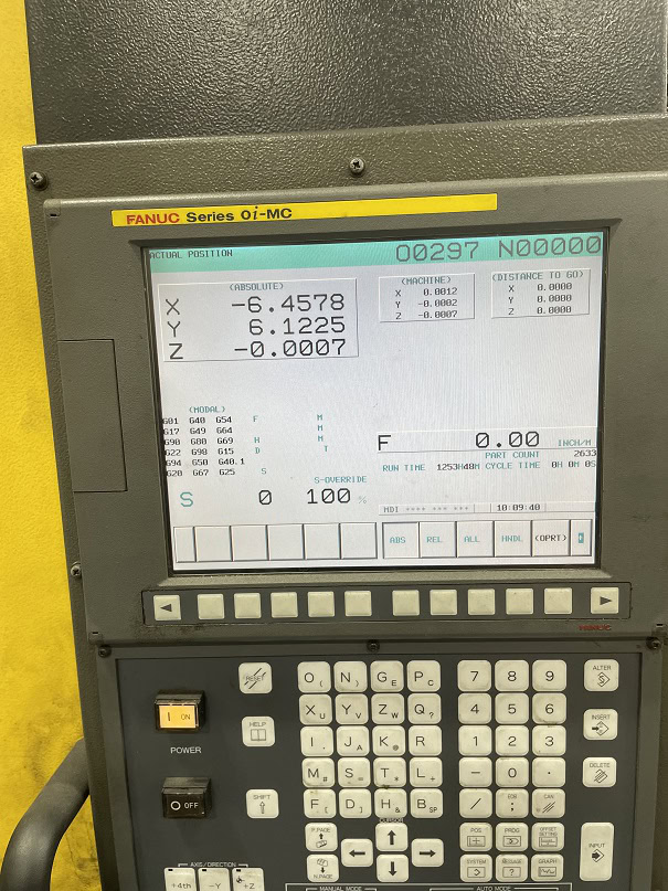 Fanuc Robodrill Mate CNC Drill & Tap VMC, 2007 - 14 Station Turret, Fanuc OI-MC Control, Coolant System, Videos Available - Image 2