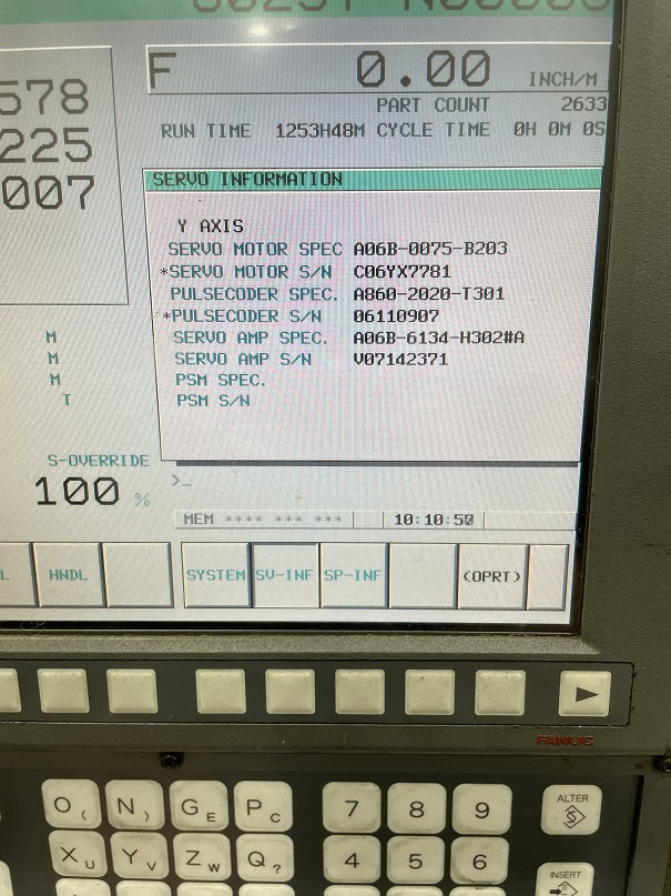 Fanuc Robodrill Mate CNC Drill & Tap VMC, 2007 - 14 Station Turret, Fanuc OI-MC Control, Coolant System, Videos Available - Image 4
