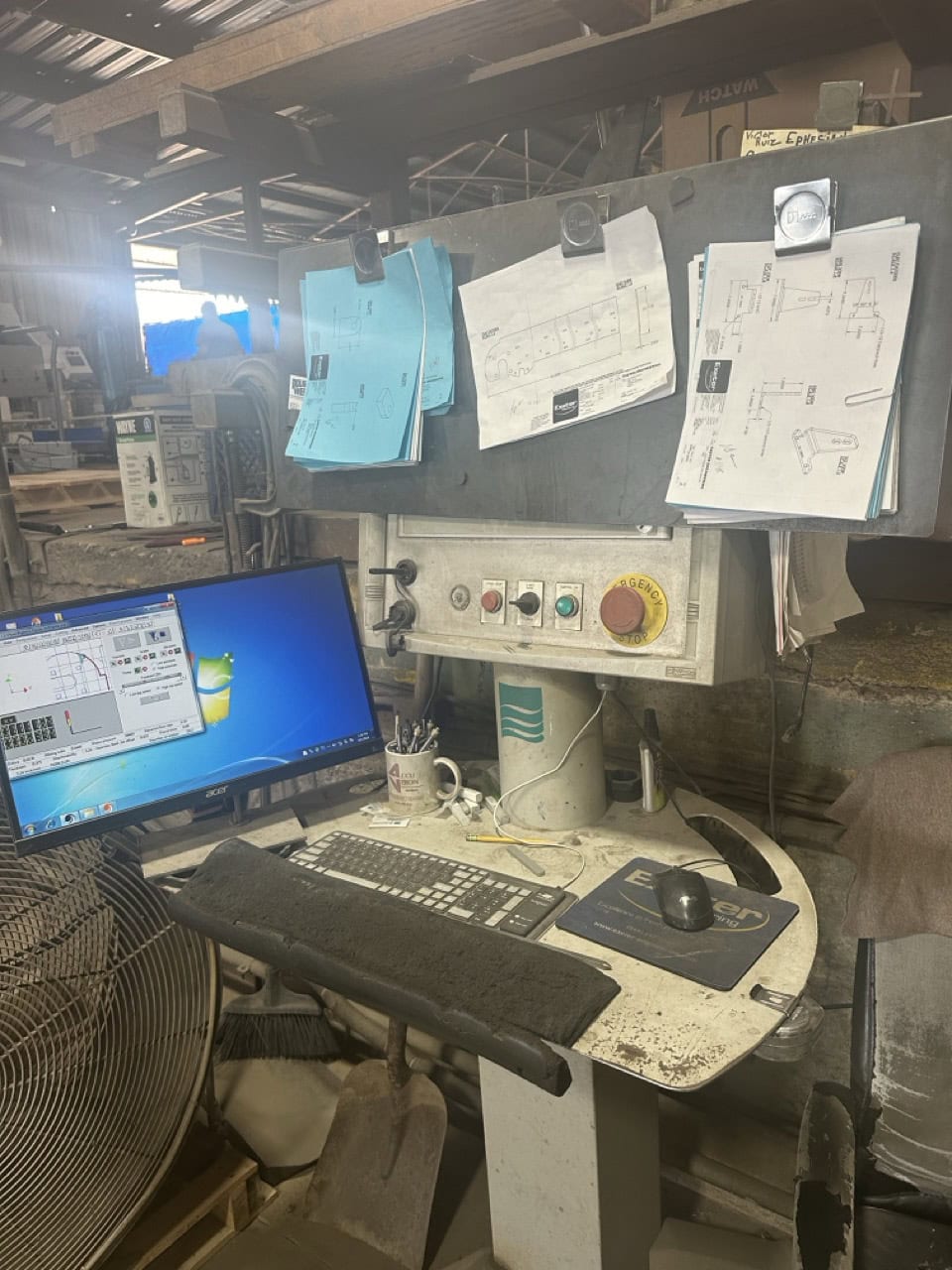 250 Ton x 12' Accurpress 725012 CNC Press Brake, 2008 - Image 3