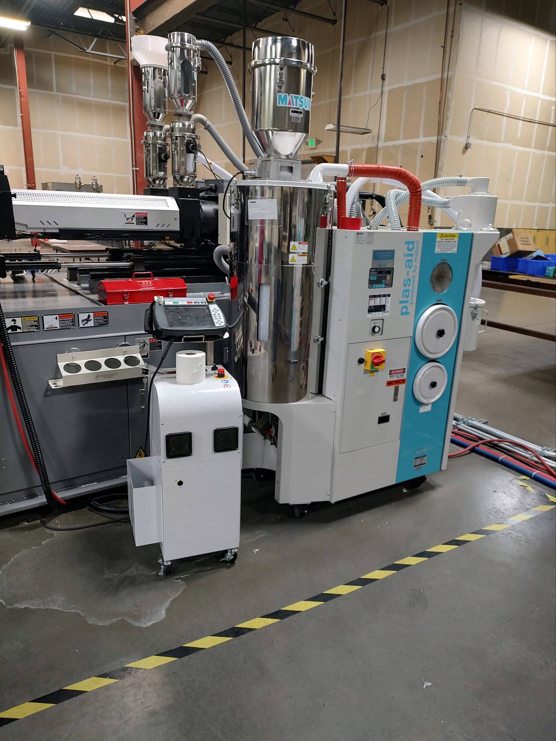 224 Ton 5.5 Oz Shot Size Nissei DCX200III-25A Injection Molding Machine, 2023 - Dryer, Temp Controller, Granulator - Image 5