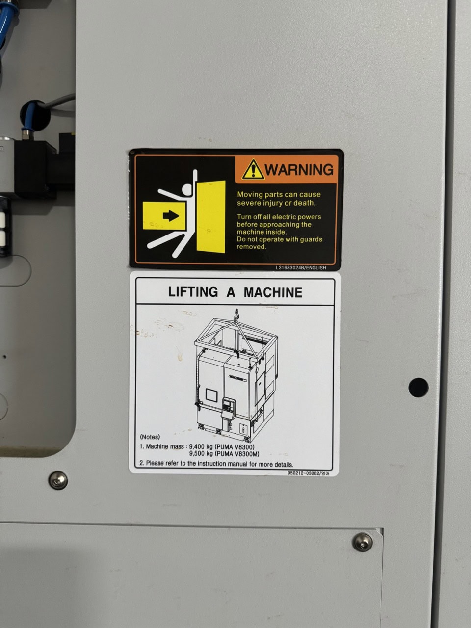 Doosan Puma V8300L VTL, 2023 - Chip Conveyor, Video Available - Image 6