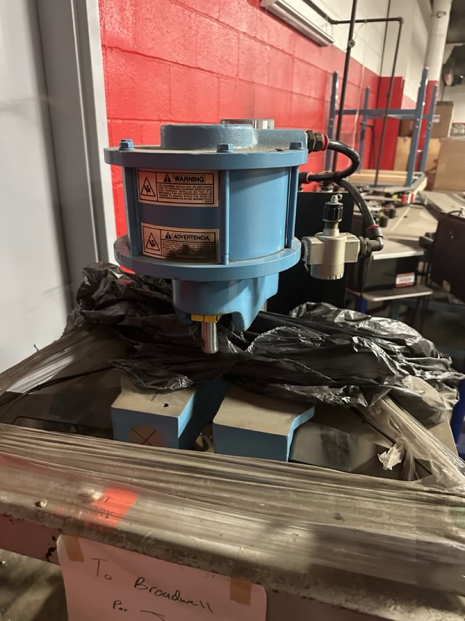 (4) Air-Hydraulics 50-AX Adjustable Air Press - Image 6
