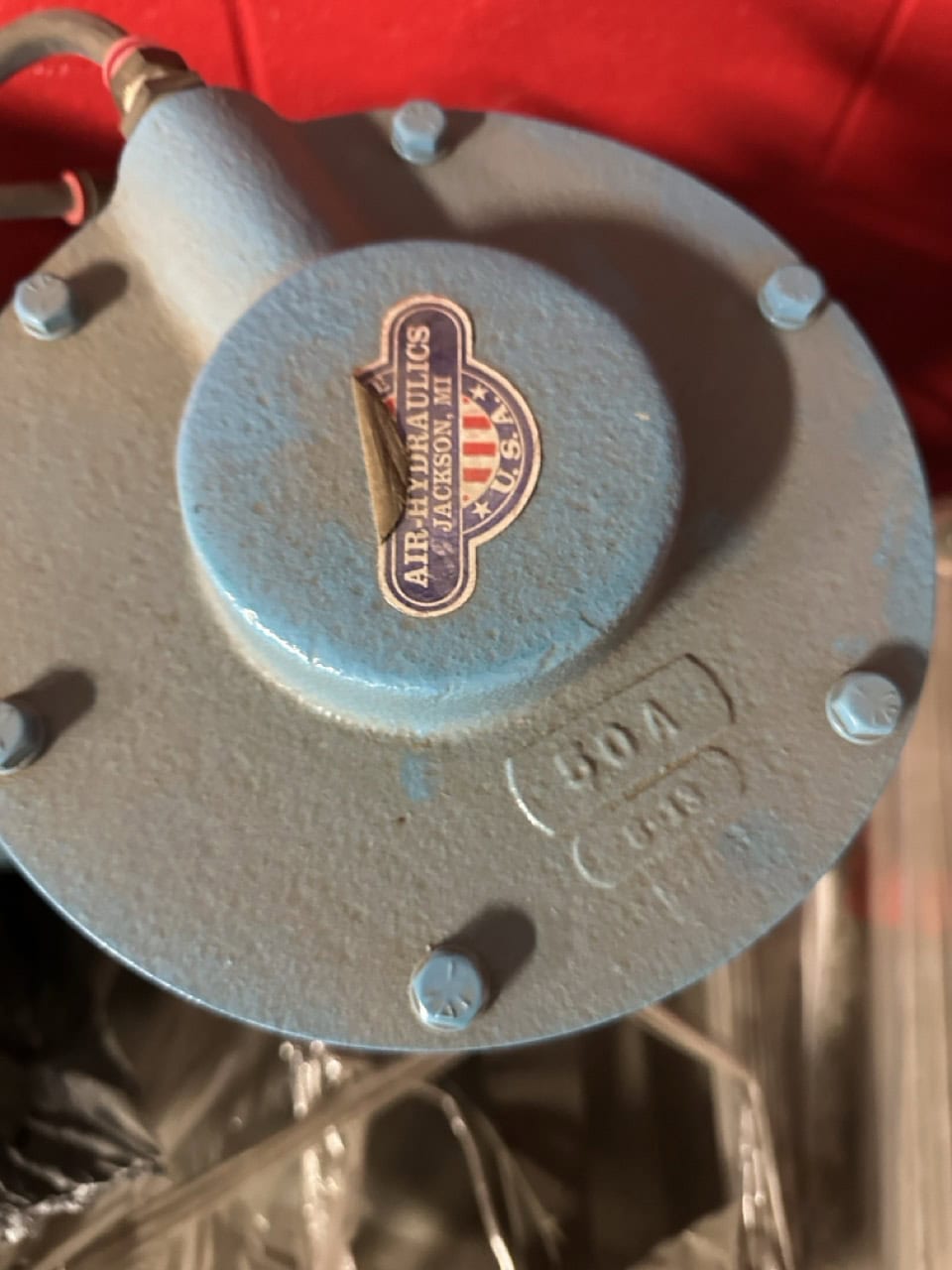 (4) Air-Hydraulics 50-AX Adjustable Air Press - Image 9