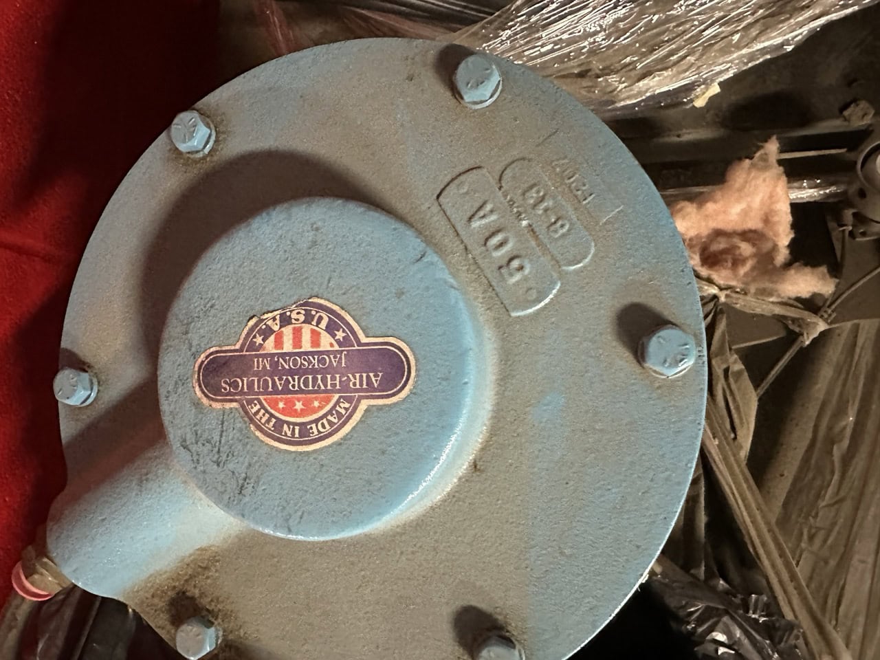 (4) Air-Hydraulics 50-AX Adjustable Air Press - Image 12