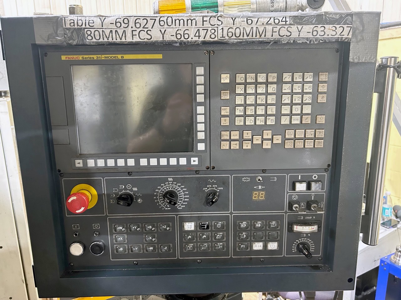 Johnford BMC-110 Horizontal Boring Mill, 2012 - Coolant Thru Spindle, 60 Tool Changer, Full 4th Axis, Fanuc - Image 3