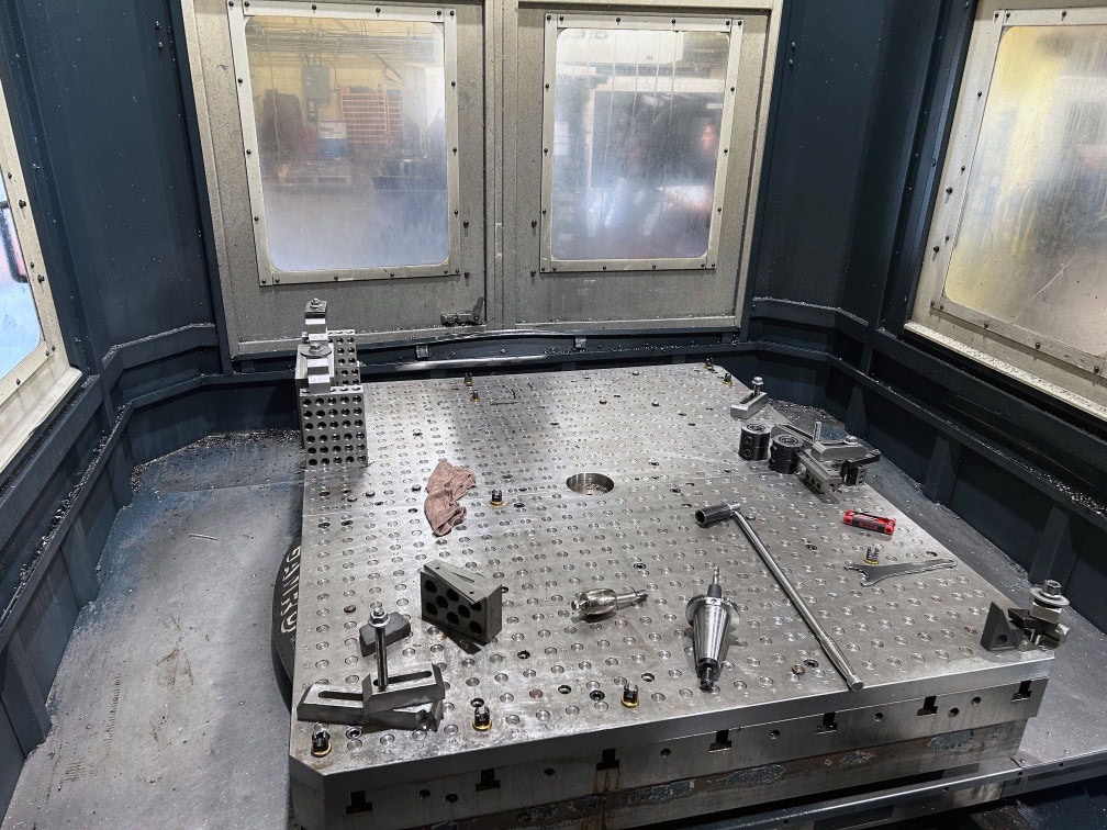 Johnford BMC-110 Horizontal Boring Mill, 2012 - Coolant Thru Spindle, 60 Tool Changer, Full 4th Axis, Fanuc - Image 4