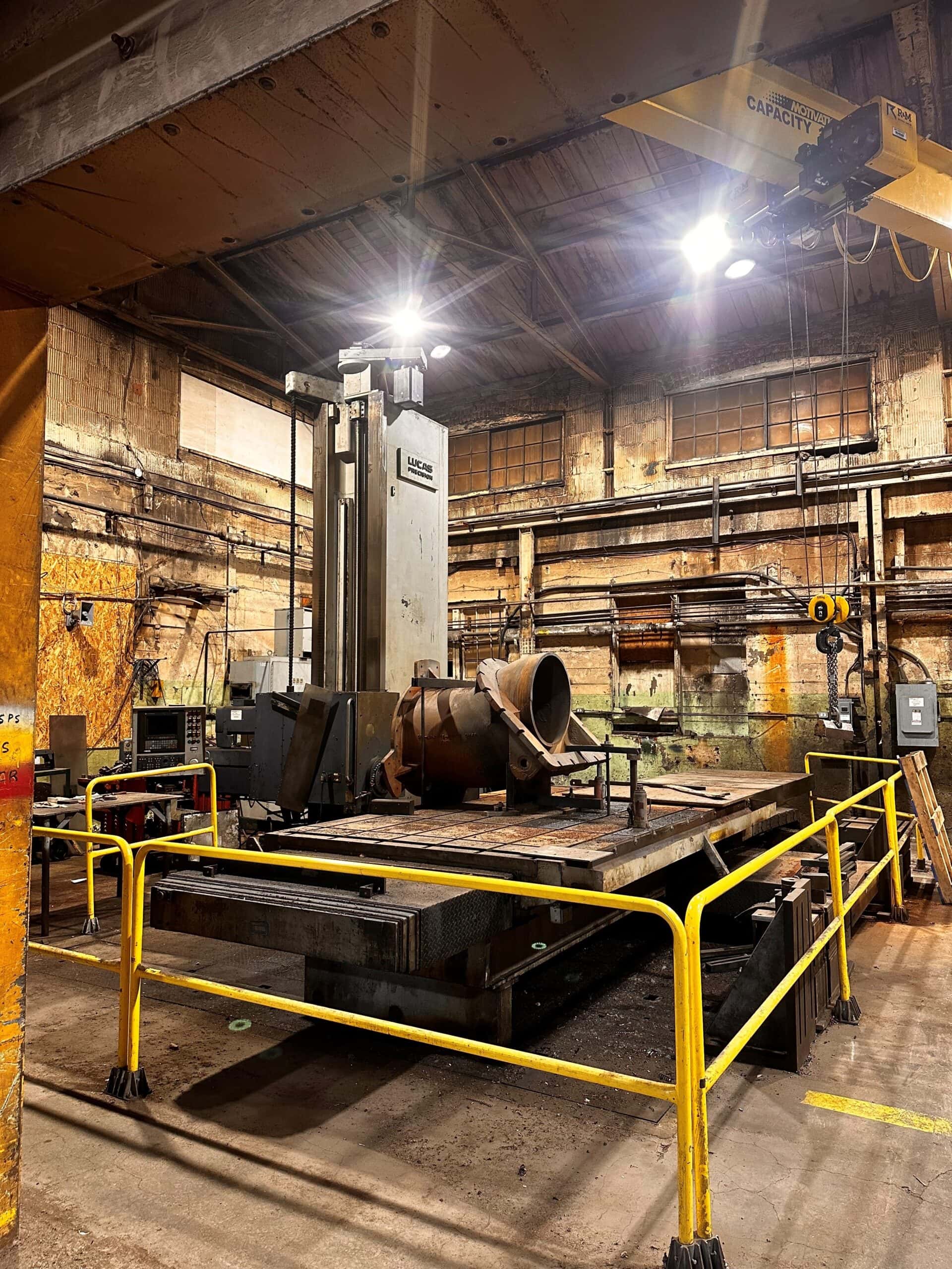 6" Lucas Horizontal Boring Mill