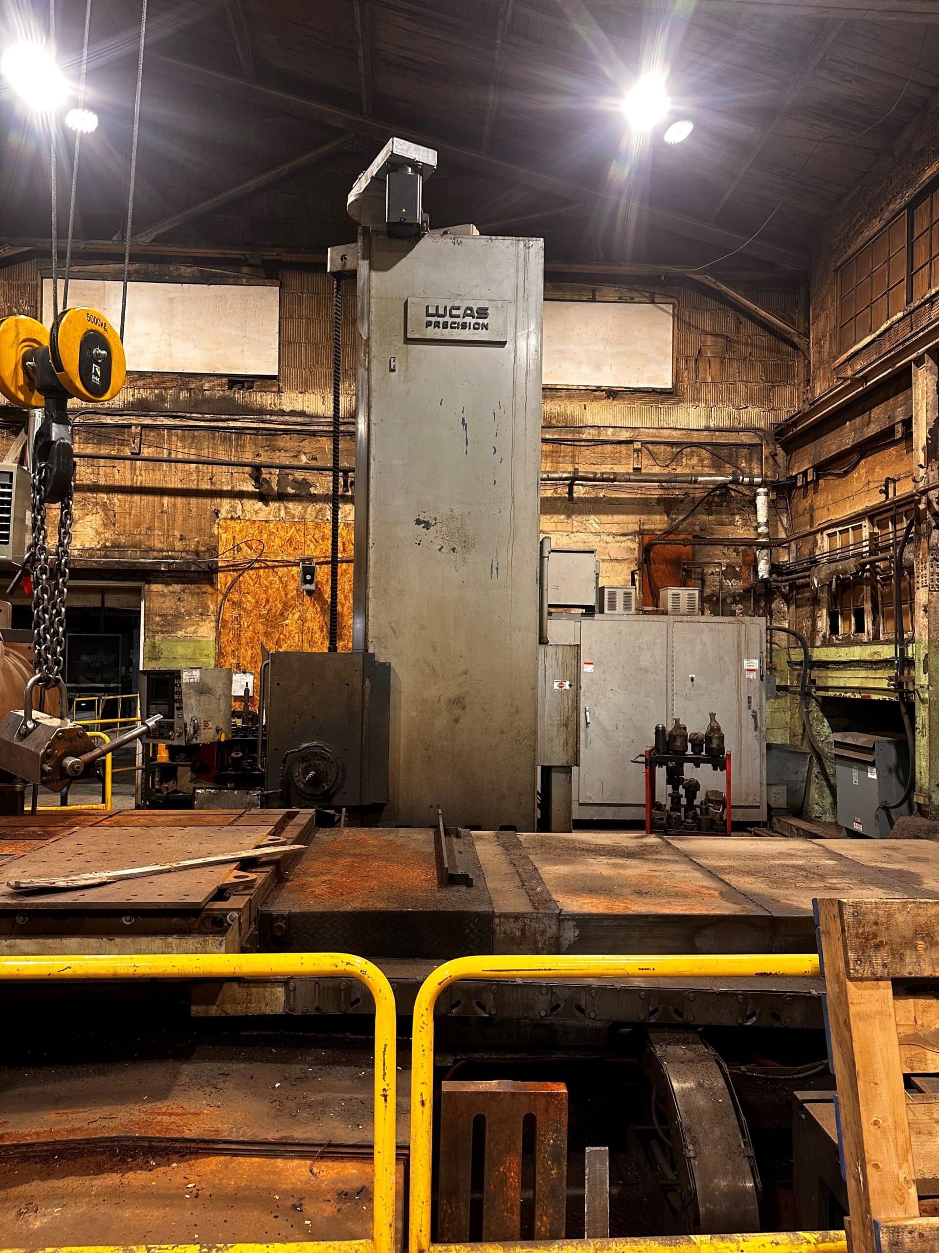6" Lucas Horizontal Boring Mill - Image 3