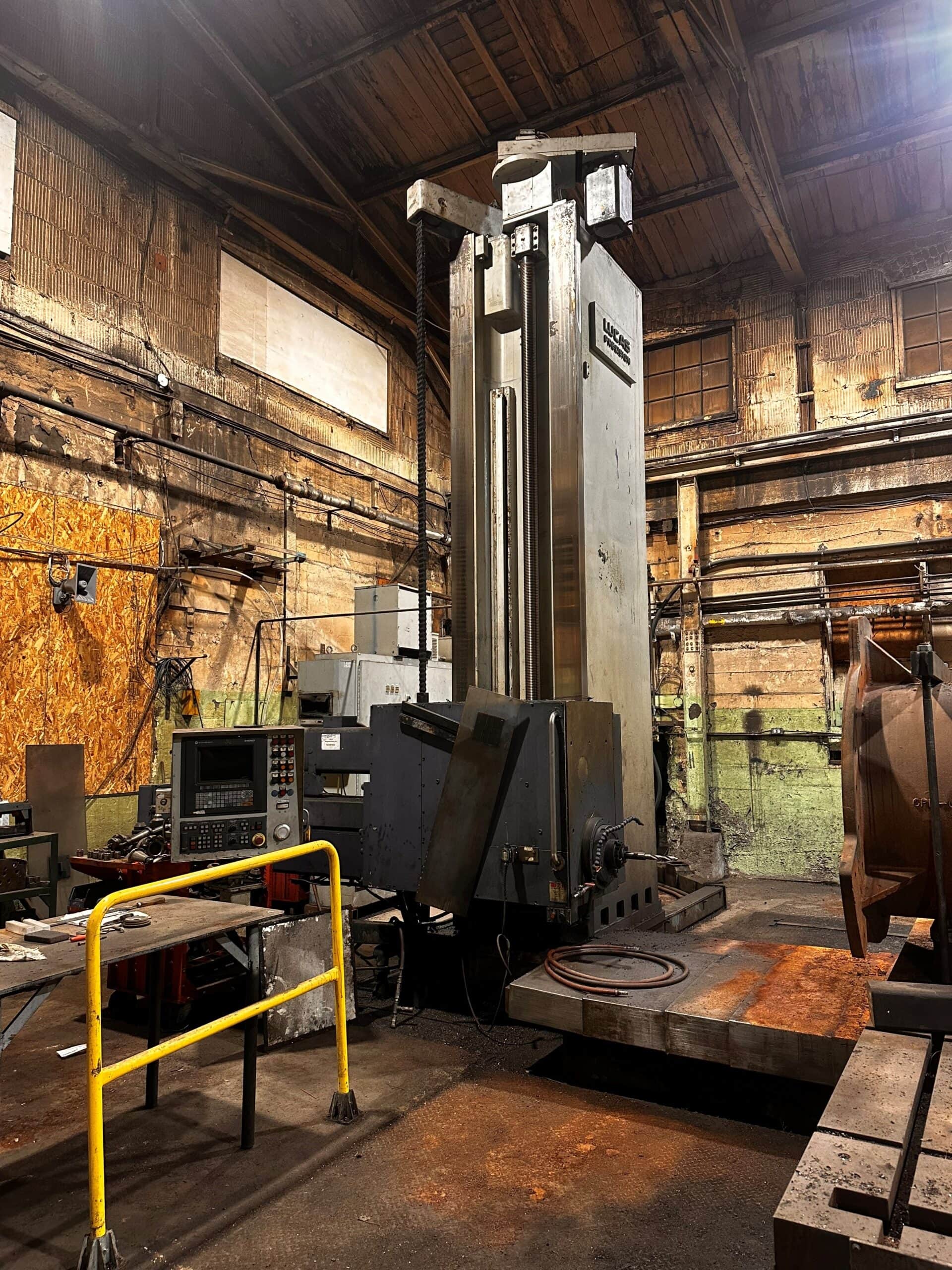 6" Lucas Horizontal Boring Mill - Image 4
