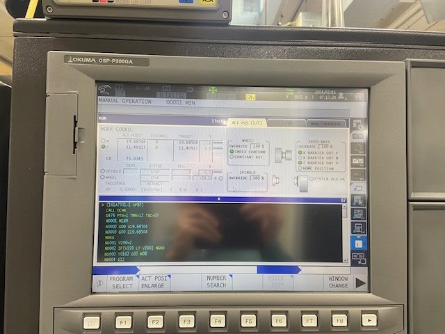 Okuma GP-26W x 65 Compact Cylindrical Grinder, 2019 - Including Plain and Angle Head - Image 6