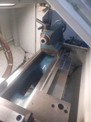 Romi C420 CNC Lathe, 2007 - Tailstock, Rigid Tapping - Image 2