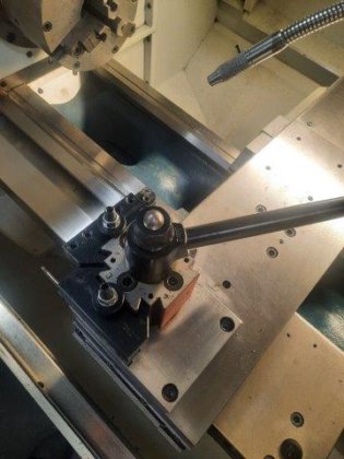 Romi C420 CNC Lathe, 2007 - Tailstock, Rigid Tapping - Image 3