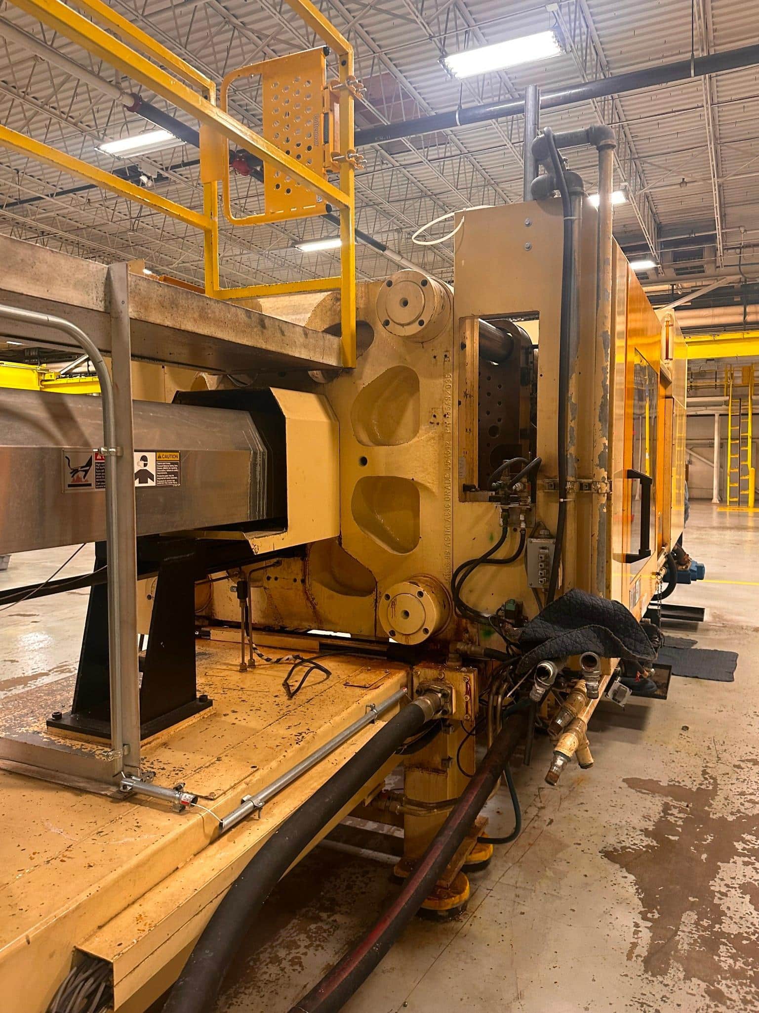 2002 Van Dorn Demag 500SP2800 – 500 Ton Hydraulic Press, 59.2 oz Shot (~1,676 g), Pathfinder Control, Preform-ready - Image 7