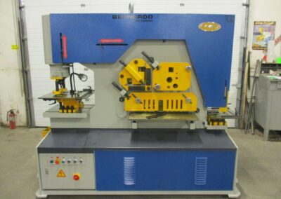 bernardo macchina 125 ton capacity hydraulic ironworker