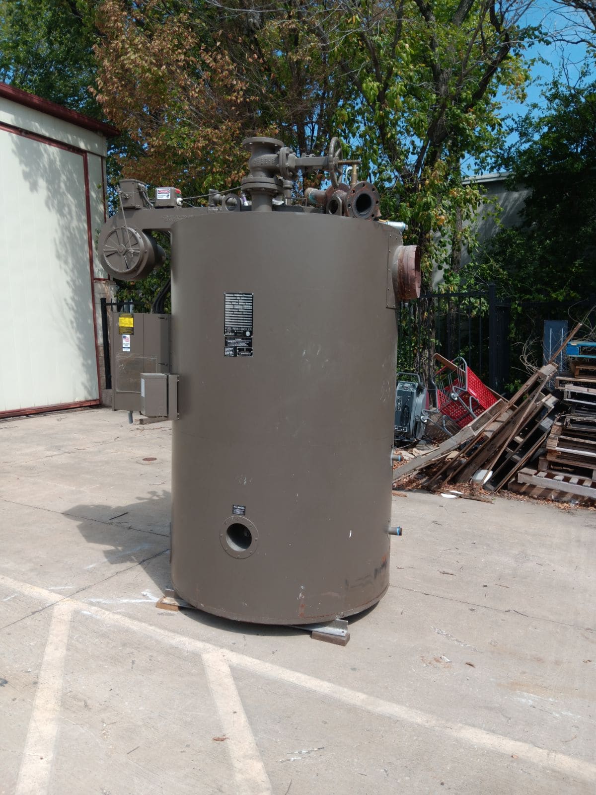 1,647,000 BTU Fulton FB-050-A Steam Boiler, 2021