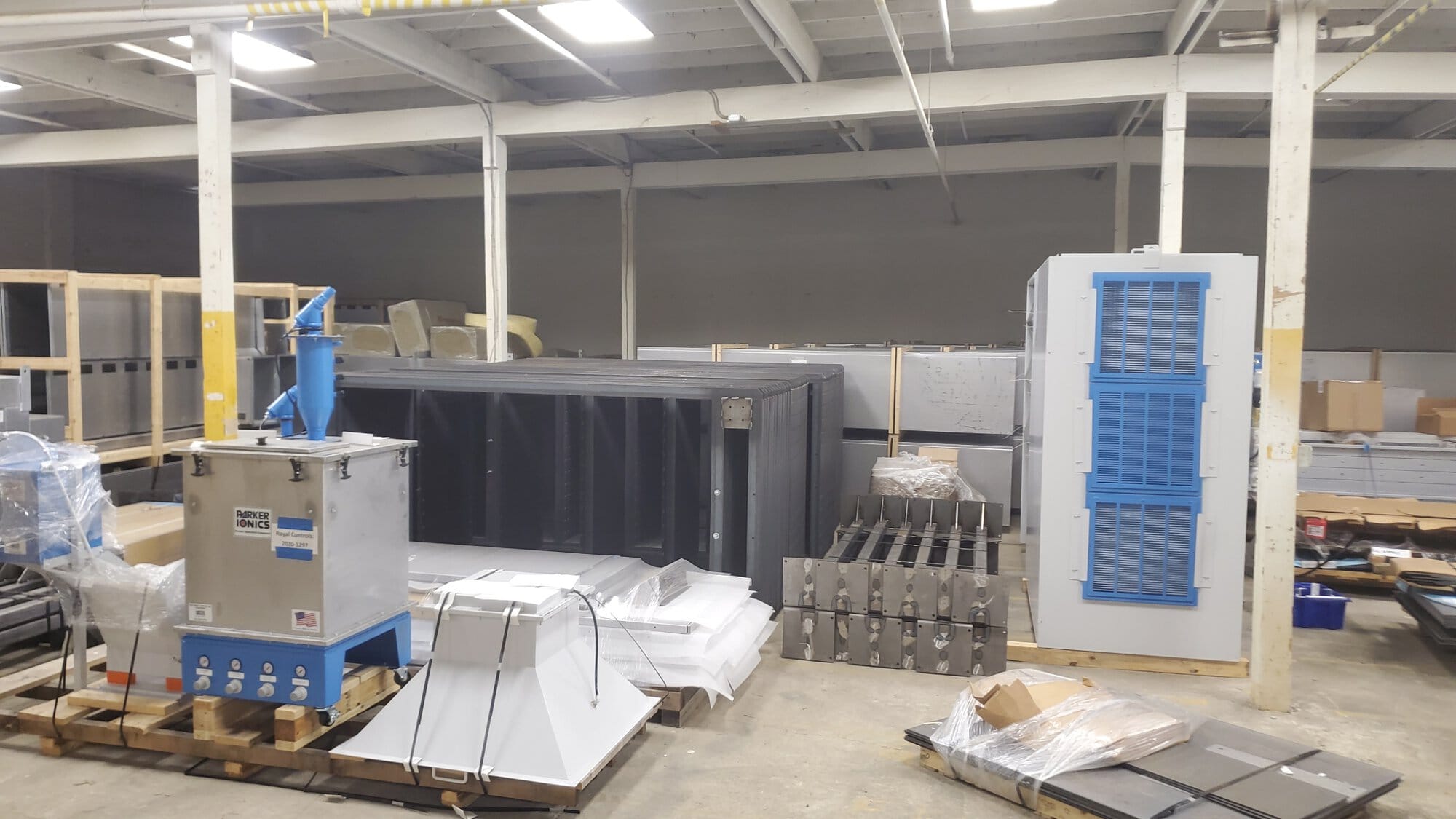 Parker Ionics Batch System Paint Booth QFlo 7200RH, 2020