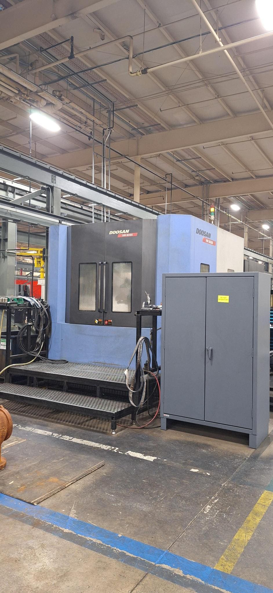 Doosan HM-8000 800mm HMC, 2011 - 4 Pallets, 120 ATC, 1000PSI