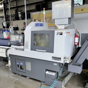 Tsugami S205 Swiss CNC Lathe, 2018 - Firetrace, Edge Bar Feeder, Mist Collector