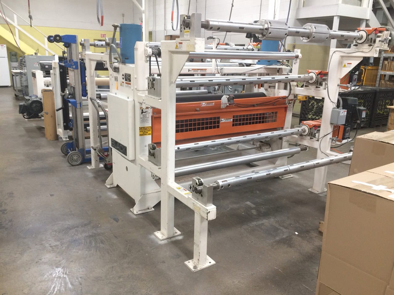 Black Brothers 875 RPP Web Laminating Press Machine, 2014