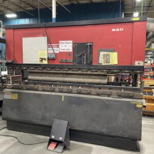 110 Ton x 10' Amada FBD-1030E Press Brake, 1993