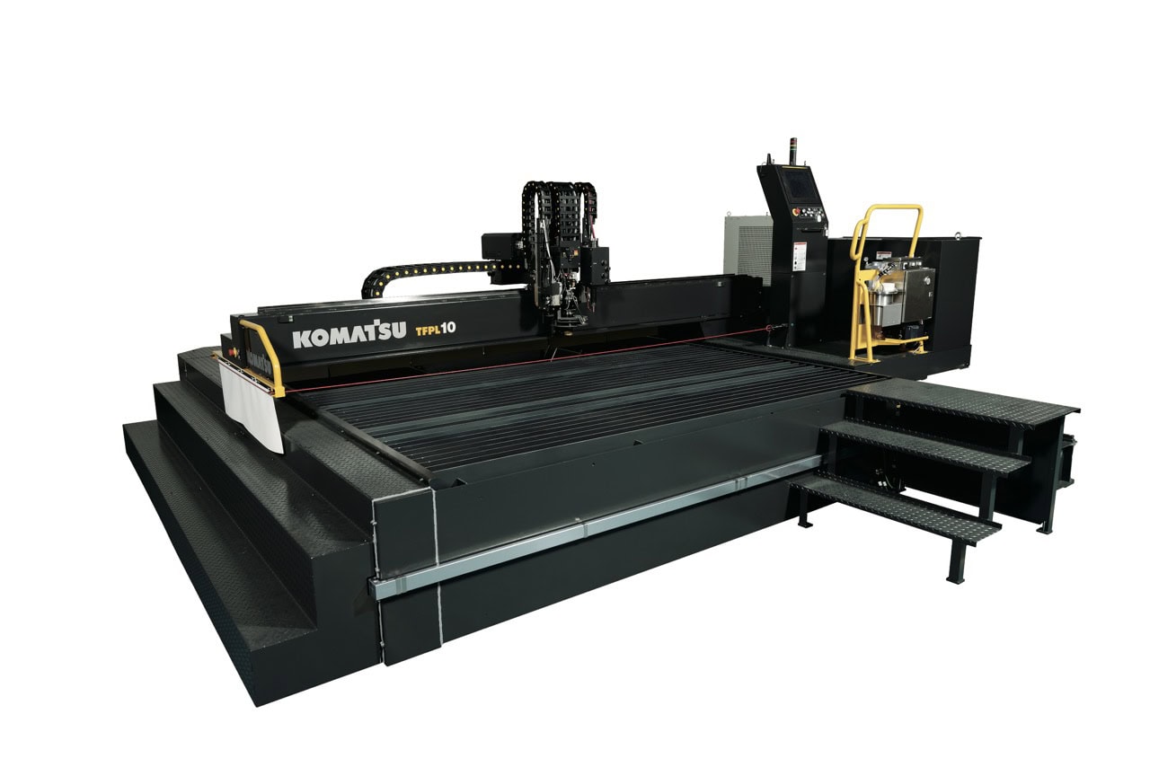 8' x 20' Komatsu TFPL08 6 Series 2 in 1 Plasma Oxyfuel Cutting System, 2023