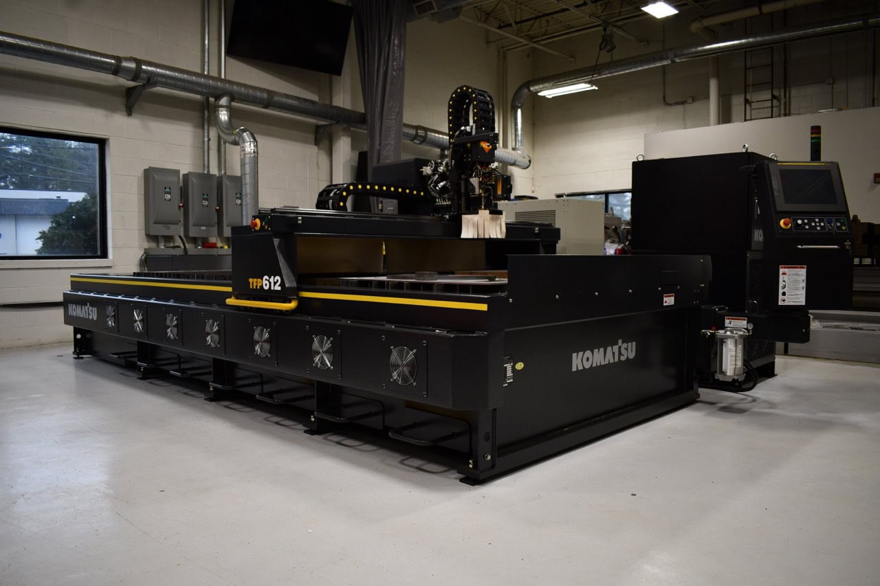6' x 12' Komatsu TFP612 3 Series CNC Plasma-Oxyfuel Cutting System, 2023 - Komatsu 300 Amp, With Warranty - Image 12