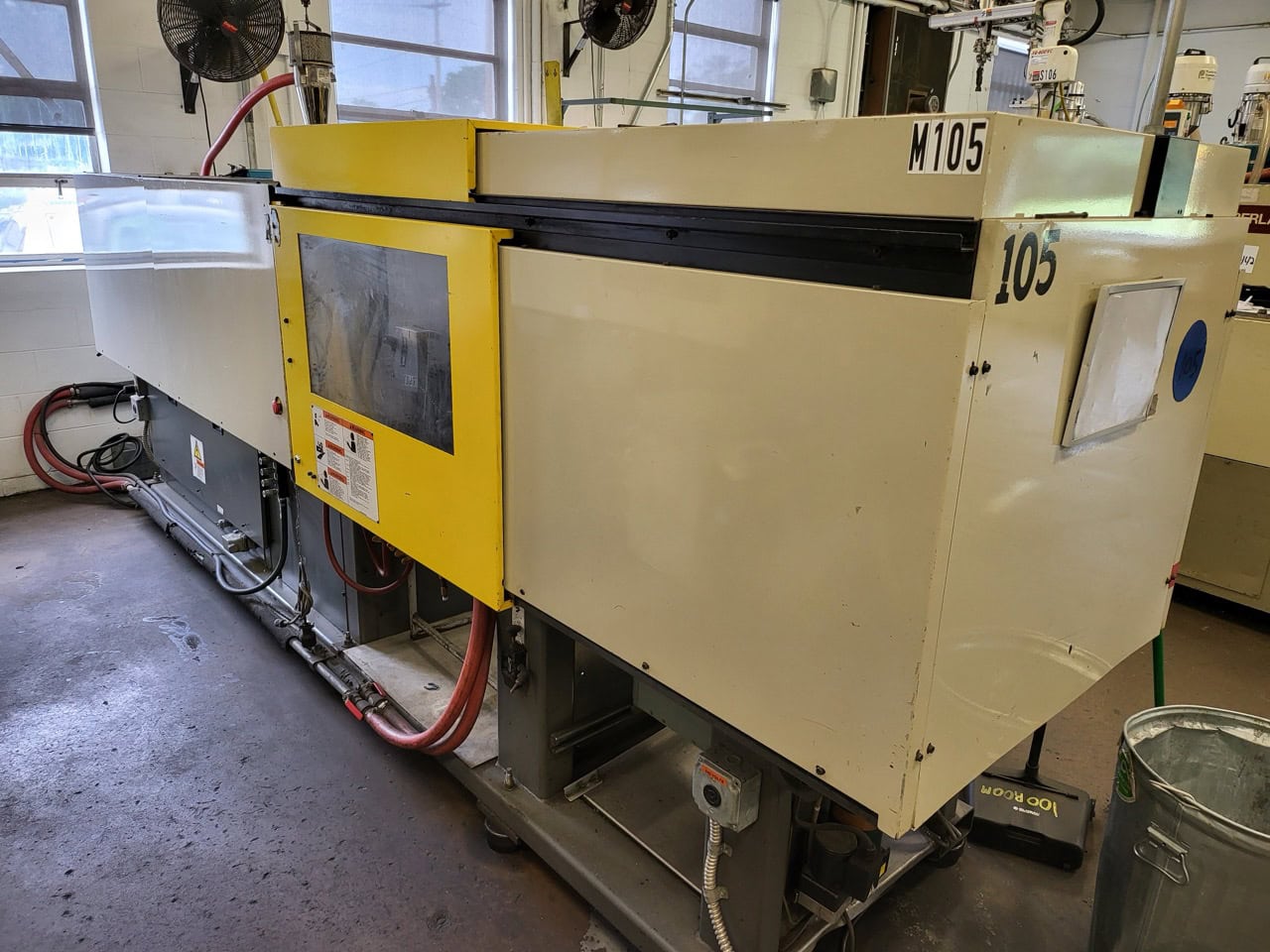 110 Ton, 4.8 Oz Shot Cincinnati Milacron Roboshot 110i Injection Molding Machine, 2000 - Image 2