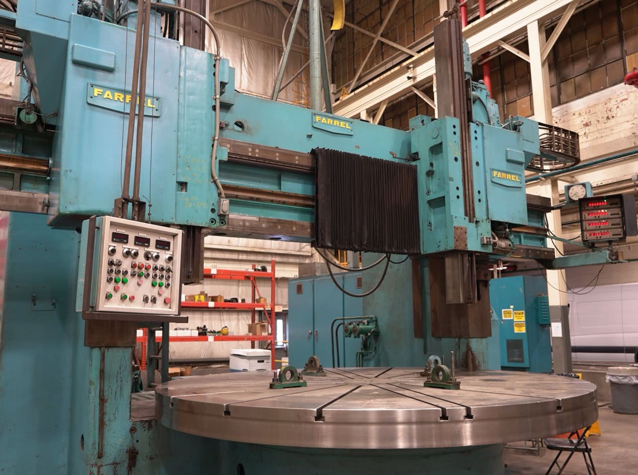 12' Table x 72" Under Rail Ht. VTL, Farrel, Under Power In Plant, Loaded On Your Trucks - Image 2