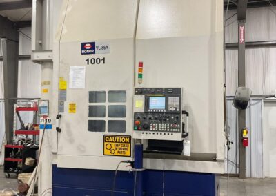 2011 honor seiki vl-86a vertical turret lathe