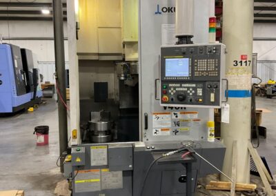 2012 okuma v40r vertical lathe